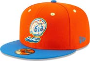 New Era Men's New Era Orange/Blue West Michigan Calaveras Copa de la Diversion 59FIFTY Fitted Hat