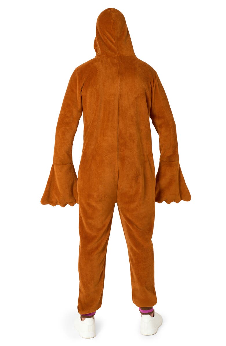 OppoSuits Walrus Hooded Fleece Costume Jumpsuit, Alternate, color, Beige