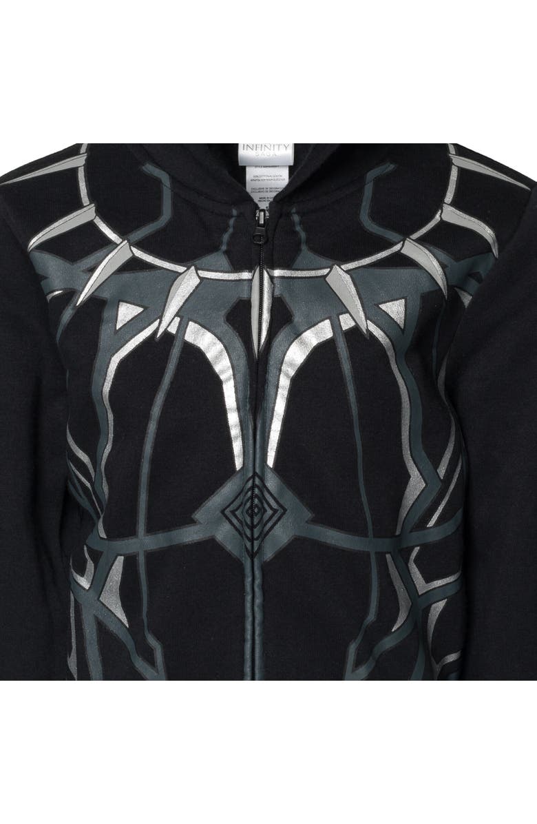 Marvel Avengers Black Panther Cosplay Pullover Hoodie, Alternate, color, Multicolor