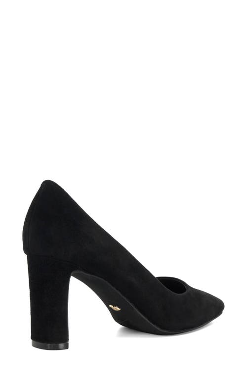 Dune London Arriving Block Heel Pump In Black