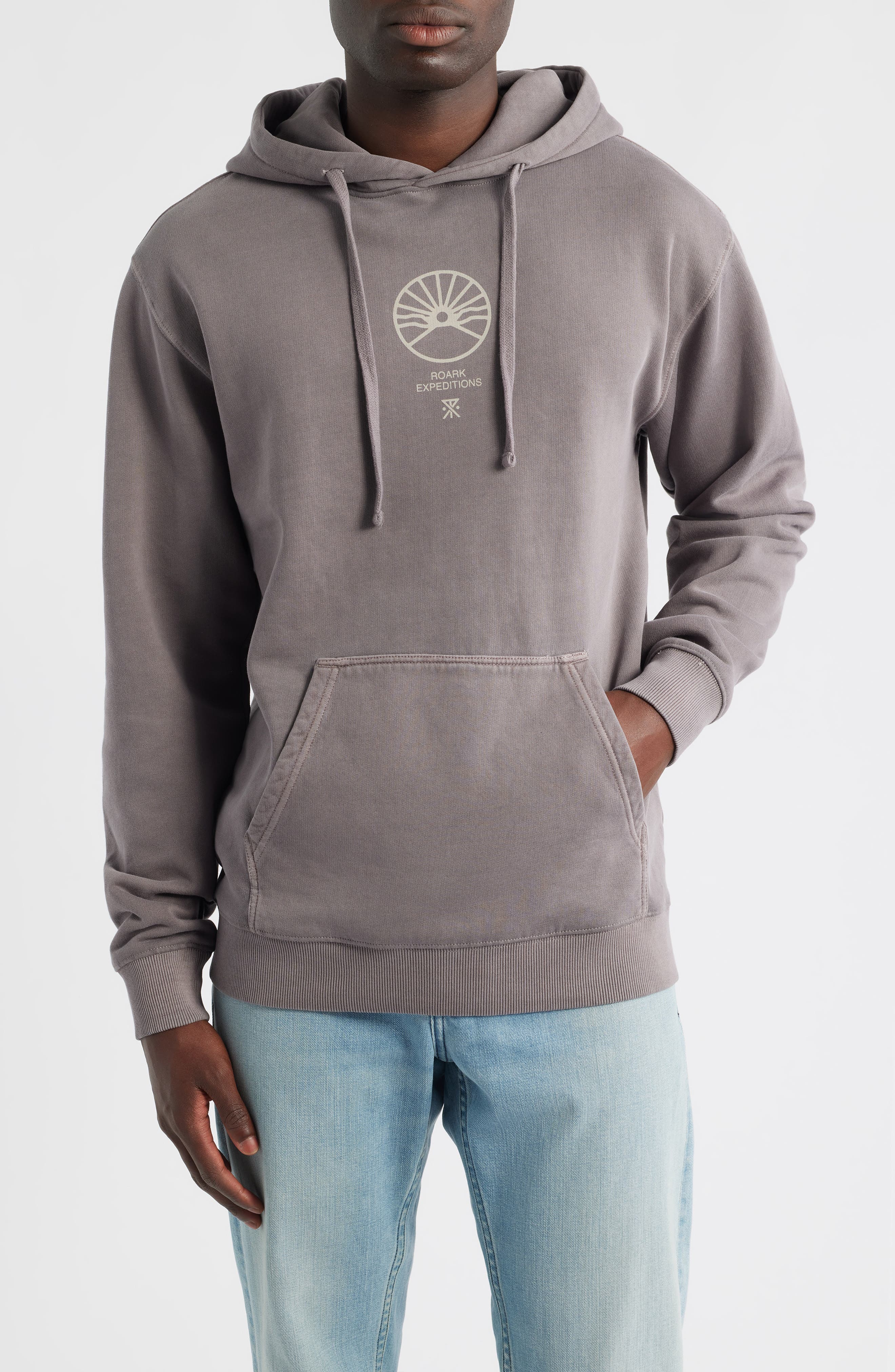 Roark Expeditions Oversize Cotton Graphic Hoodie