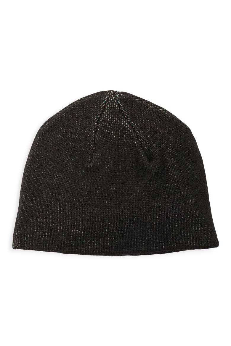 Knit Beanie, Alternate, color, BLACK