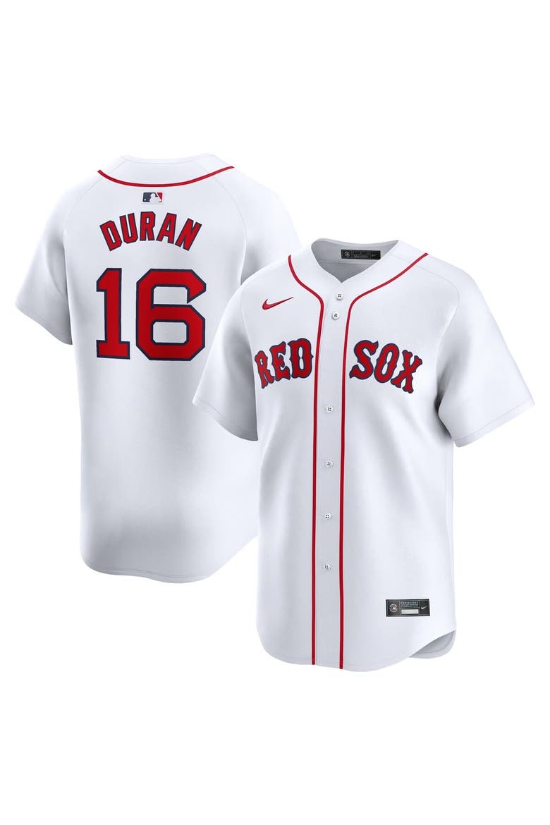 Men's Nike Jarren Duran White Boston Red Sox Home Limited Player Jersey, Main, color, White