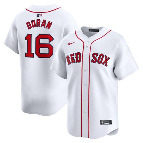 Men's Nike Jarren Duran White Boston Red Sox Home Limited Player Jersey