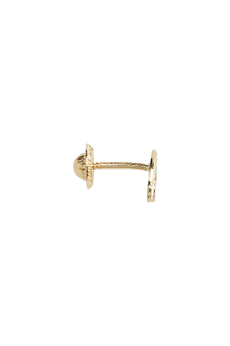 Kids' 14K GoldRainbow Stud Earrings (Nordstrom Exclusive), Alternate, color, 14K YELLOW GOLD