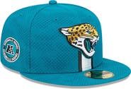 New Era Men's New Era Teal Jacksonville Jaguars 2024 Sideline 59FIFTY Fitted Hat