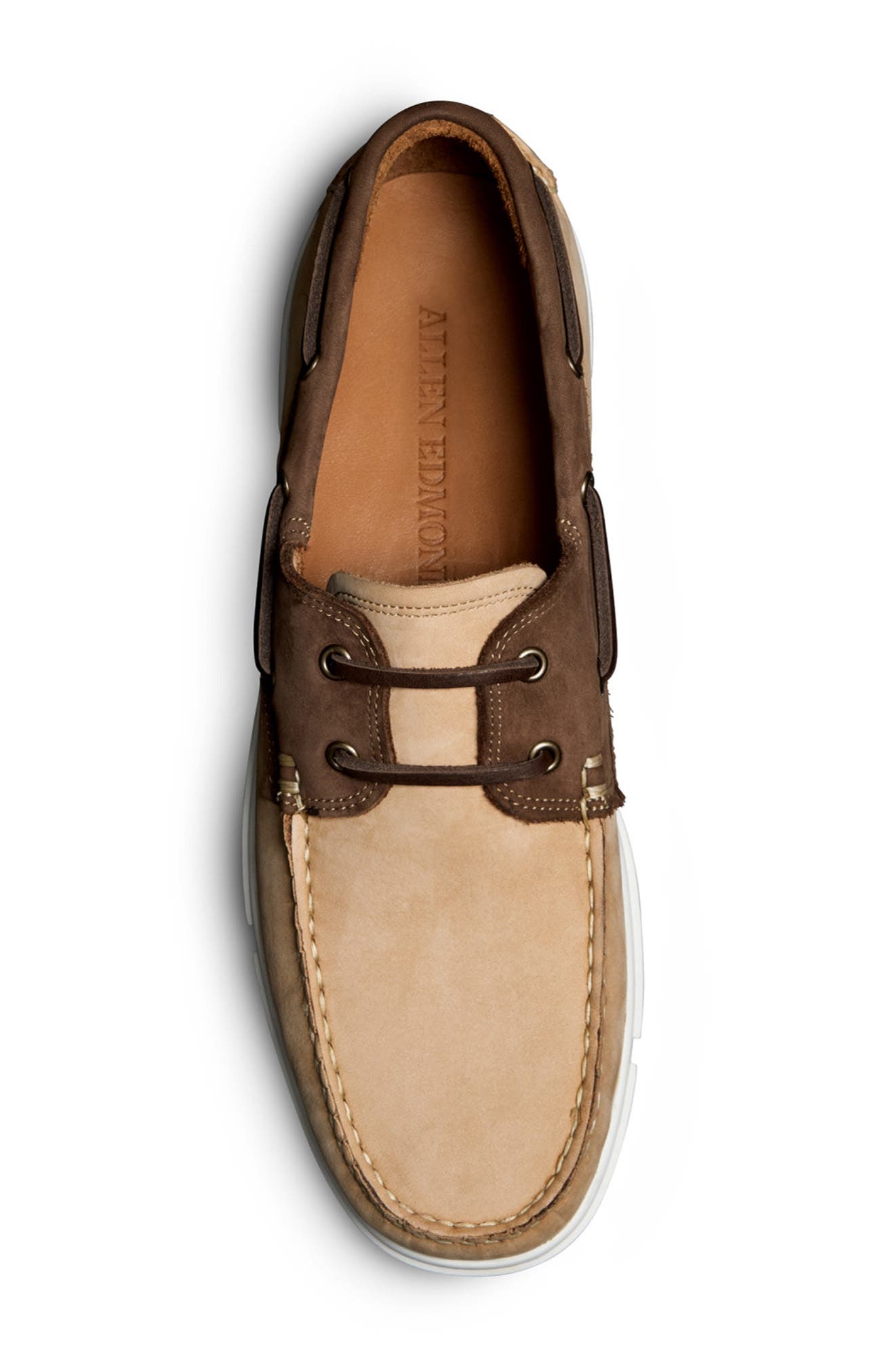 Allen Edmonds Miles Colorblock Boat Shoe, Alternate, color, 
