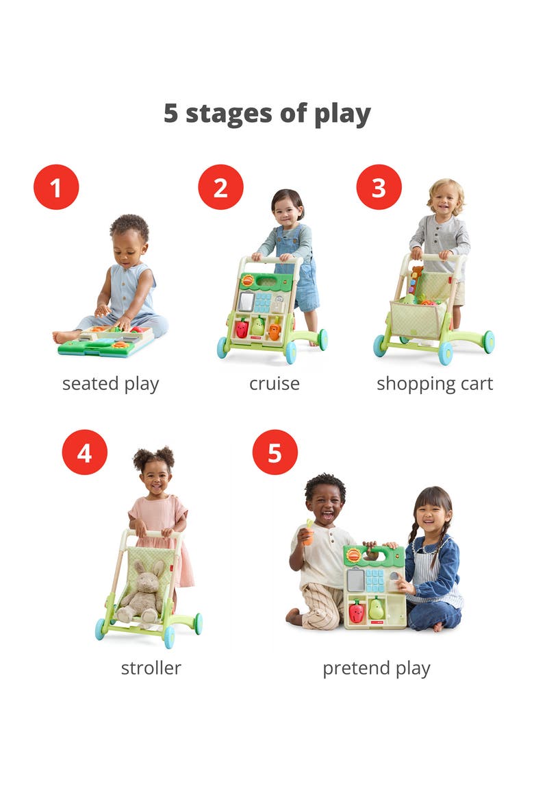 Farm Stand Walker & Toys Set, Alternate, color, GREEN MULTI