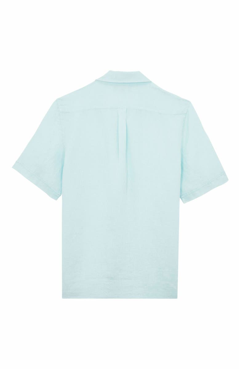 Vilebrequin Men's Natural Dye Linen Shirt, Alternate, color, 