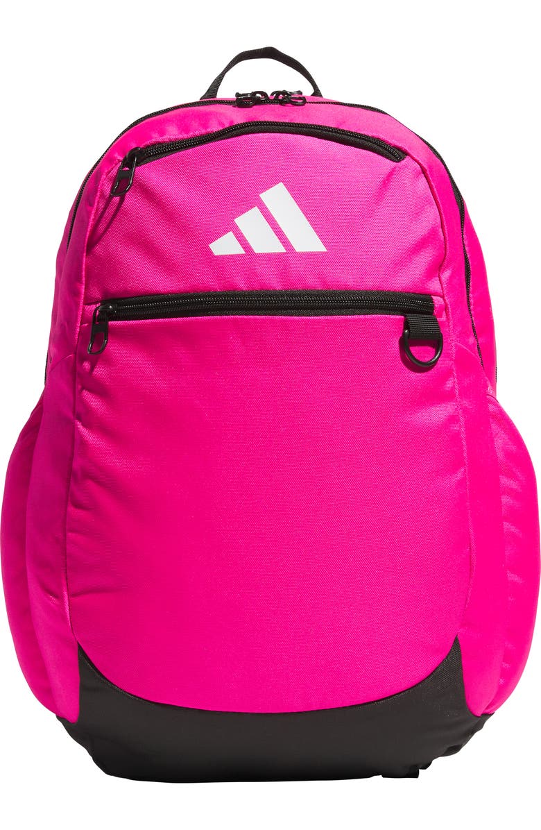 adidas Kids' Striker 3 Backpack, Main, color, Team Shock Pink