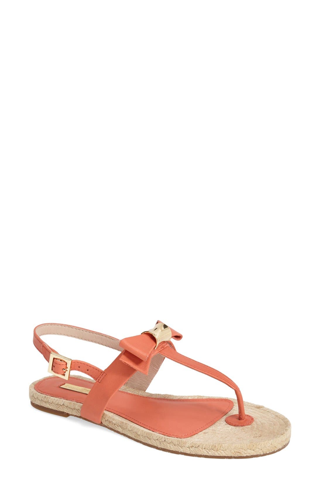 'Adrean' Thong Sandal, Main, color, SALMON