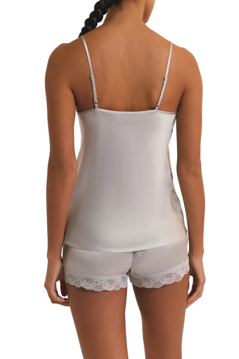 Milky Silk Camisole, Alternate, color, SILVER