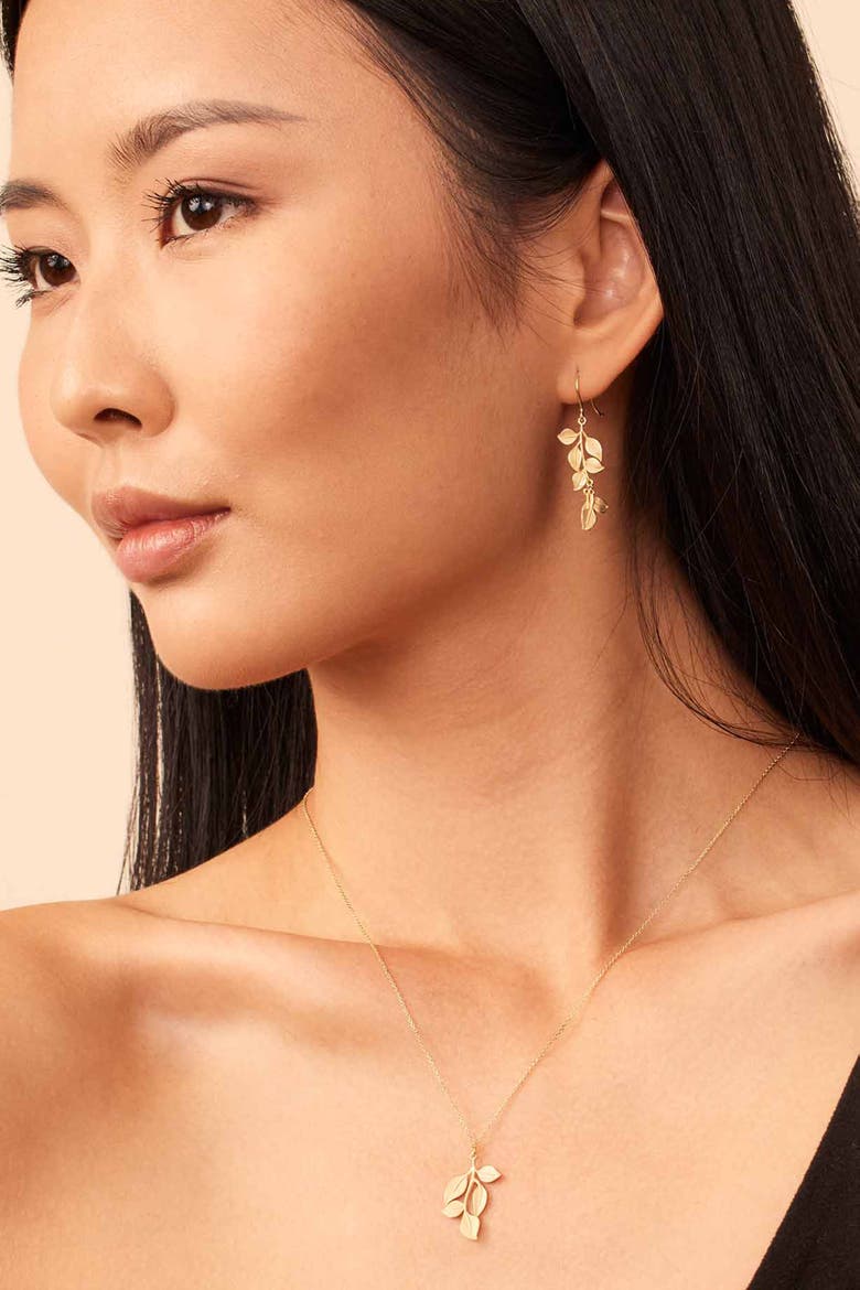 14K Yellow Gold New Beginnings Pendant Necklace, Alternate, color, Yellow Gold