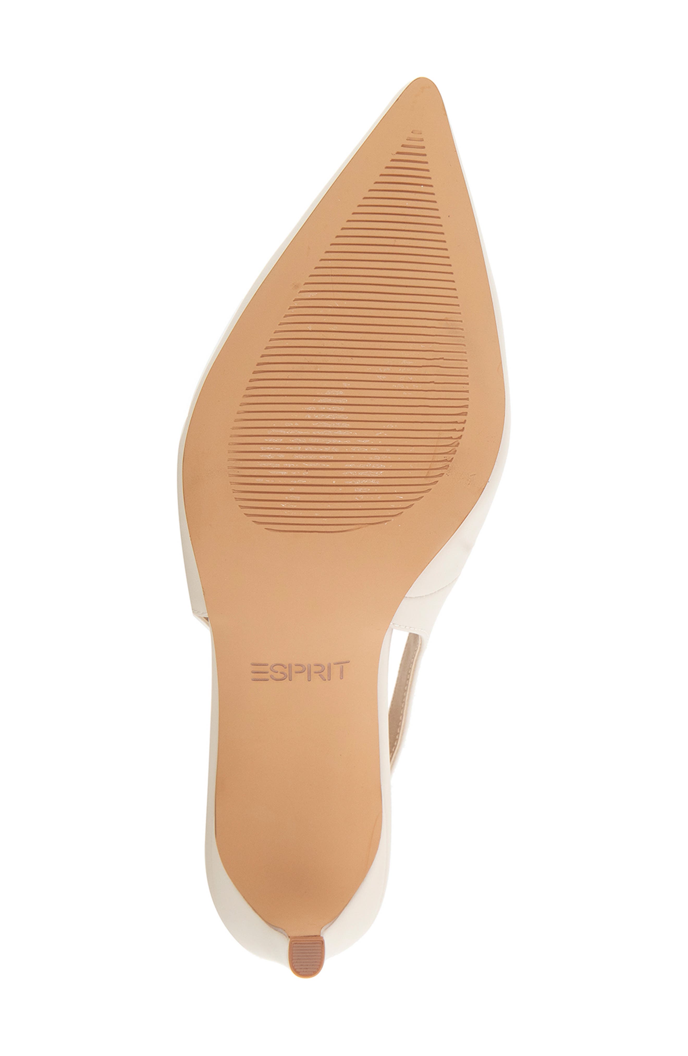 Lainey Faux Leather Slingback Pump, Alternate, color, IVORY SMOOTH