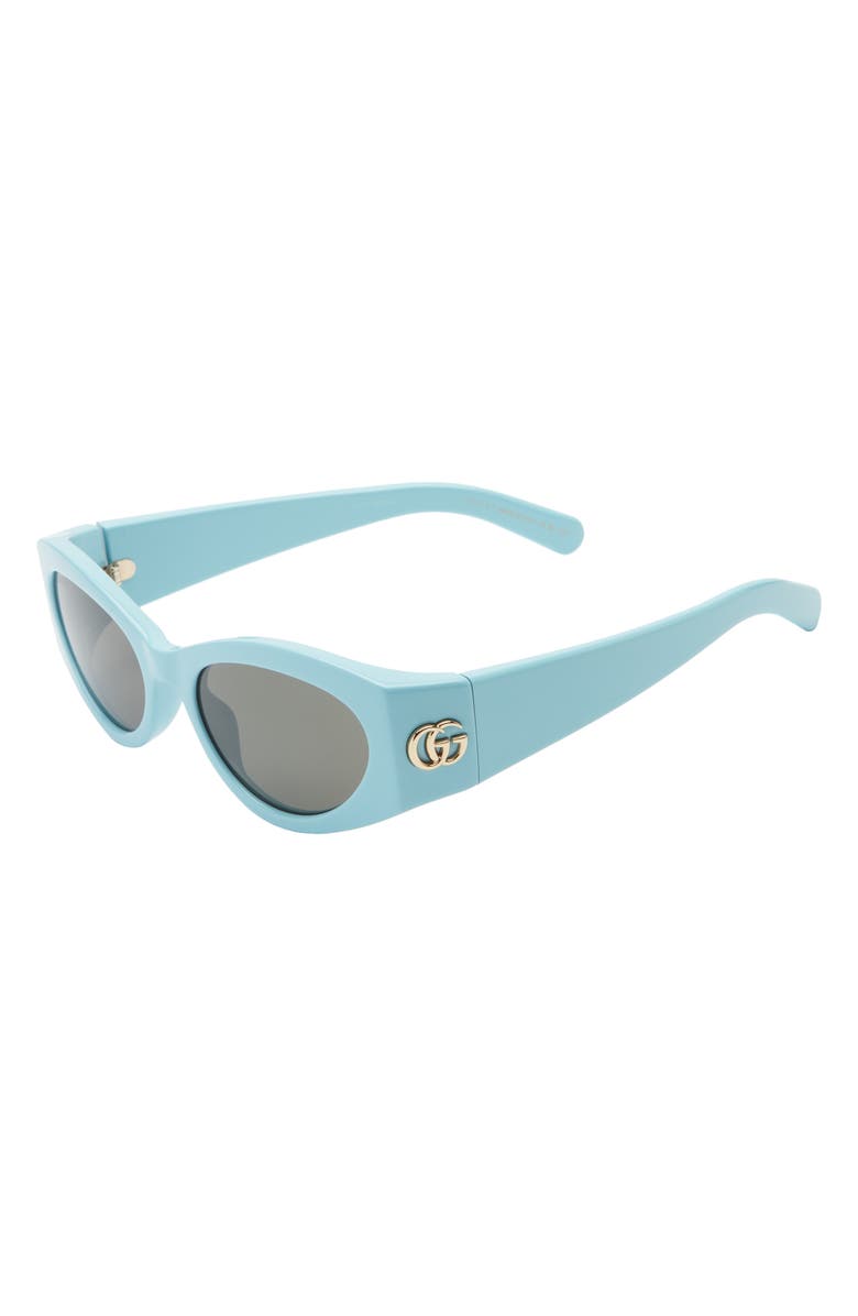 Gucci 53mm Core Round Sunglasses, Alternate, color,