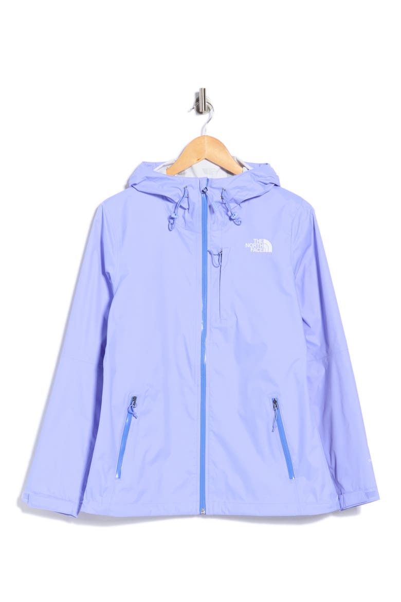 Alta Vista Hooded Water Repellent Jacket, Main, color, PERIWINKLE GLOW