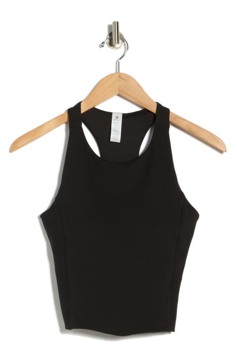 Lux Racerback Crop Tank