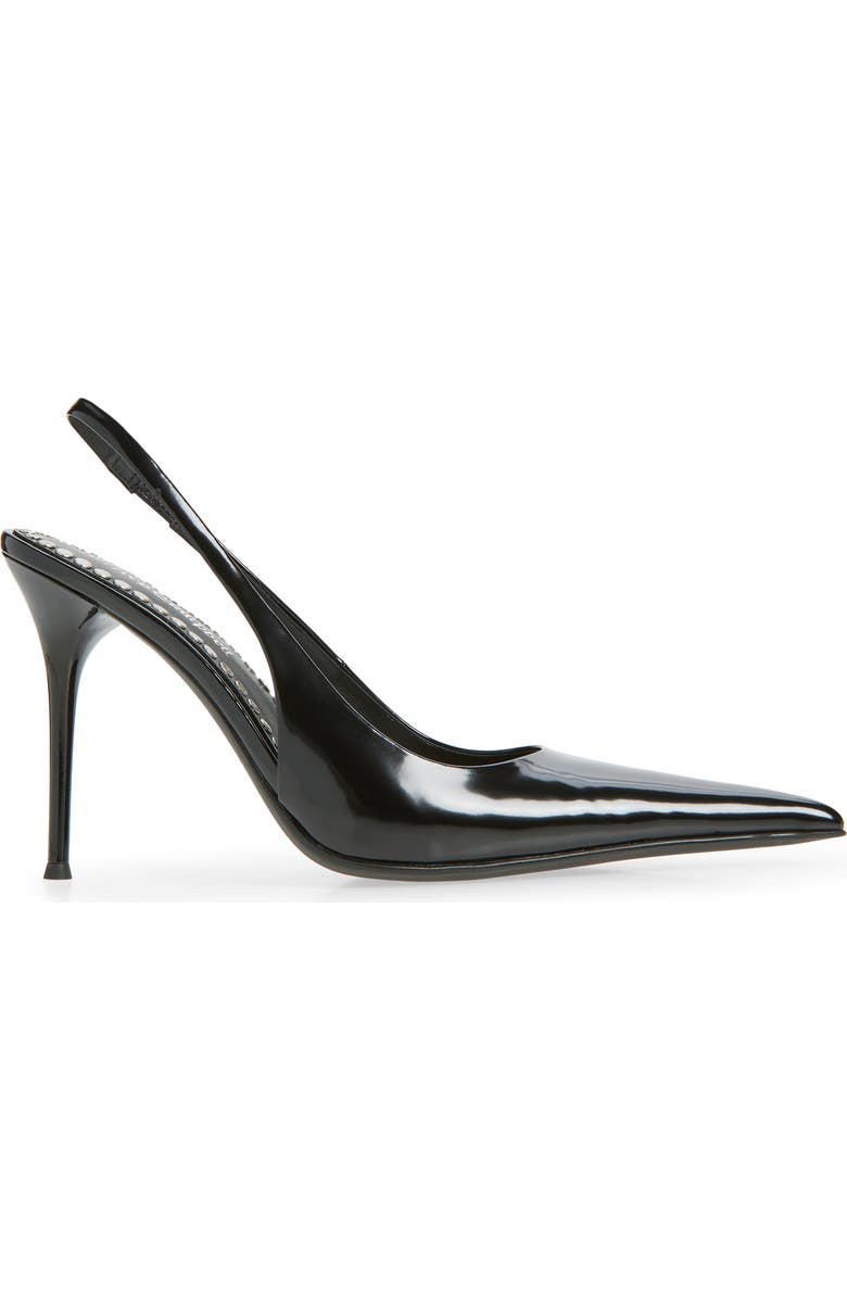 Jeffrey Campbell You Wish Slingback Pump, Alternate, color, Black Box Silver