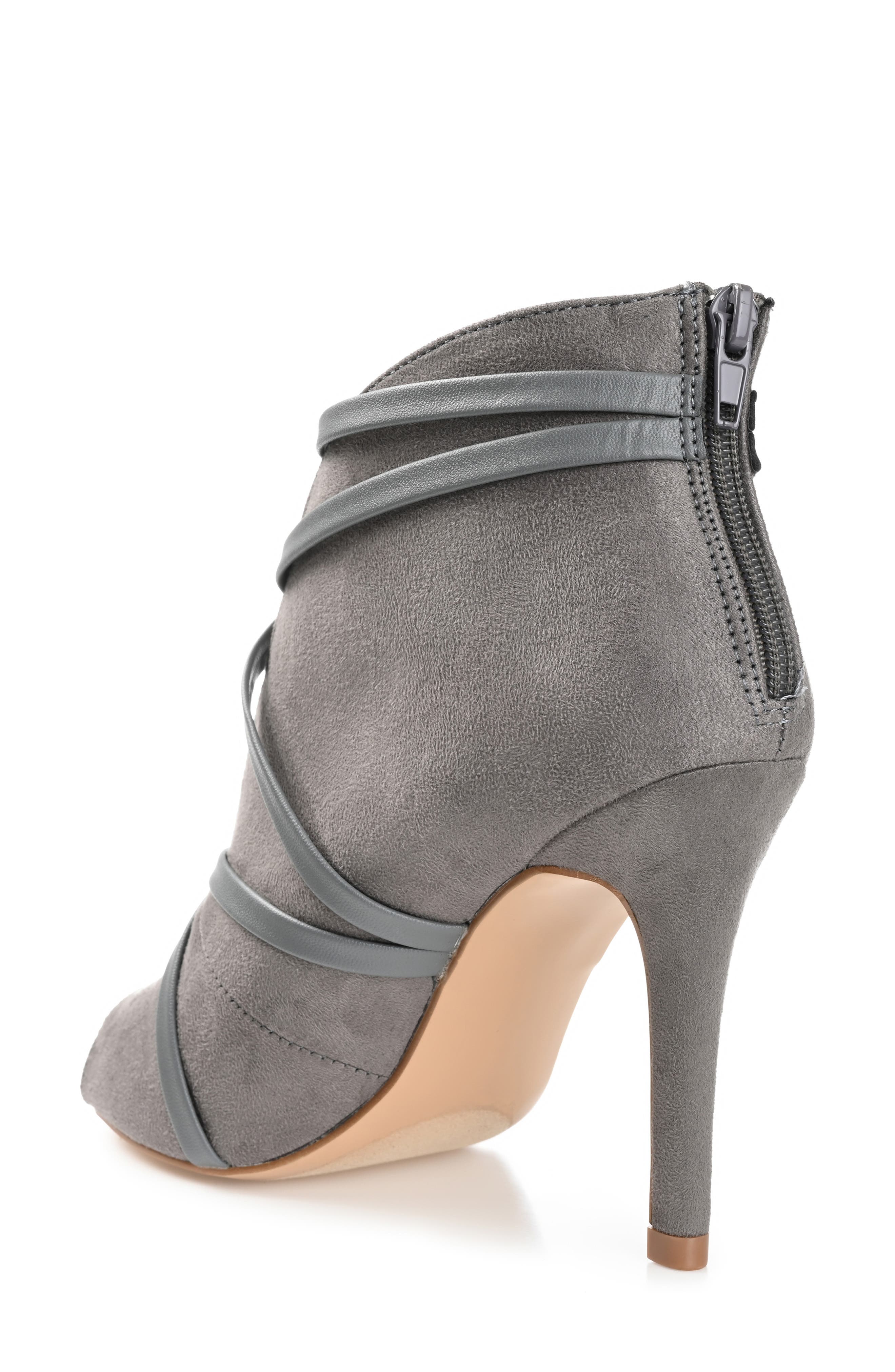 Journee Collection JOURNEE Samara Strappy Bootie, Alternate, color, Grey