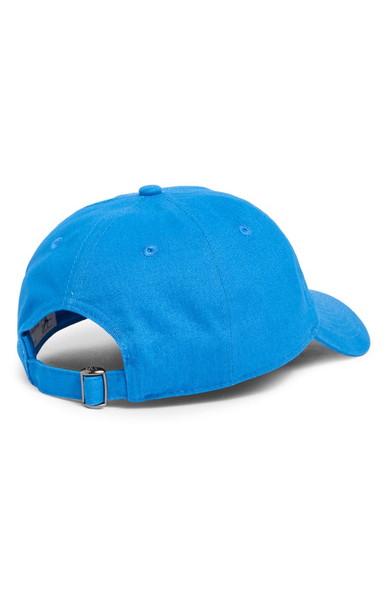 Sporty & Rich California Embroidered Baseball Cap, Alternate, color, Bright Blue