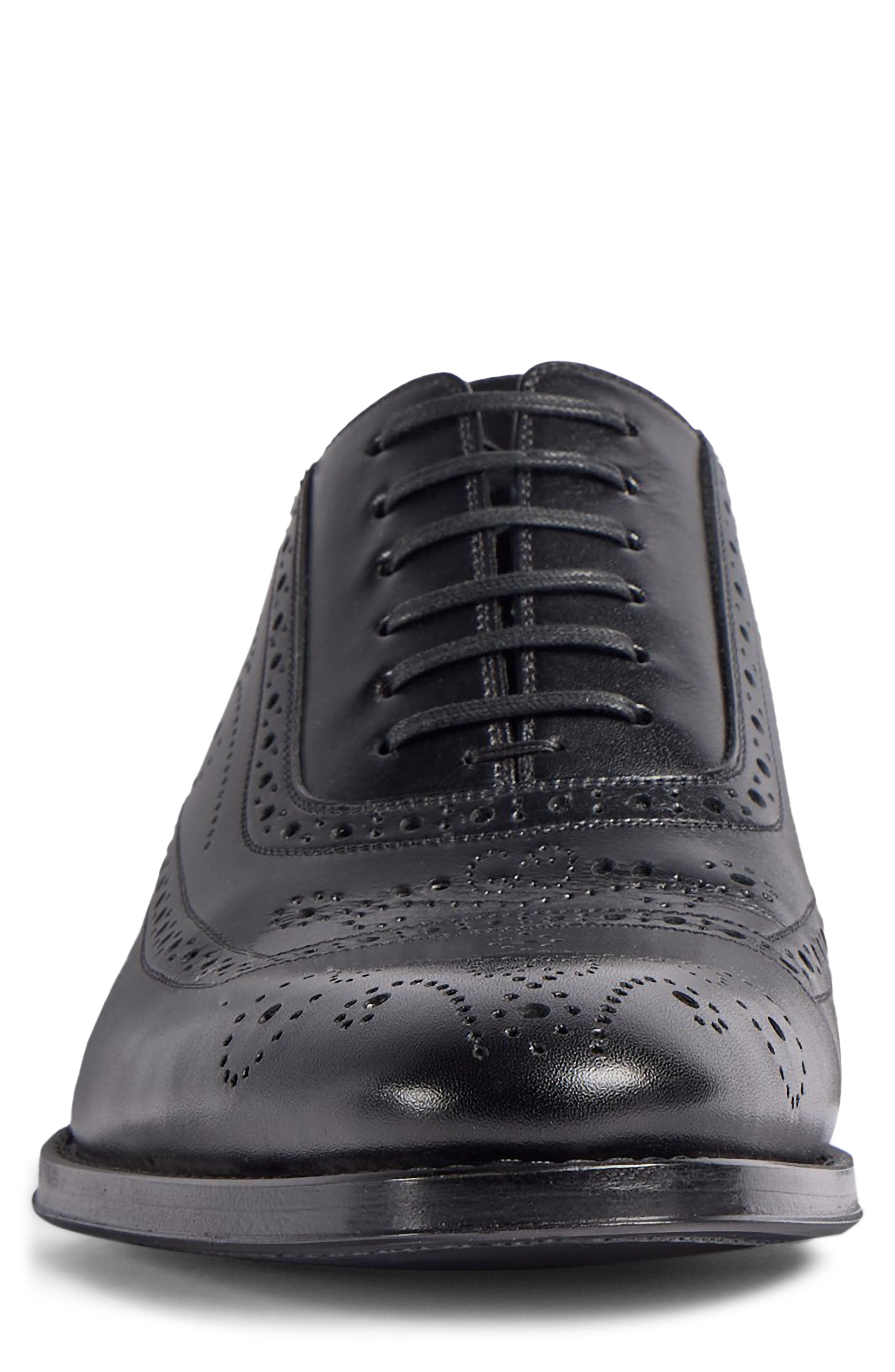Brogue Oxford, Alternate, color, 1000 BLACK
