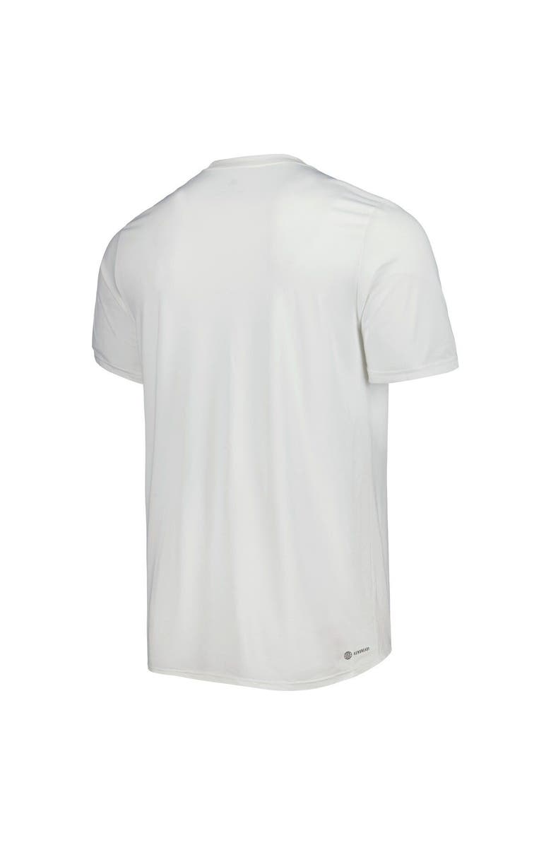 adidas Men's adidas White Charlotte FC Club DNA Performance T-Shirt, Alternate, color, White