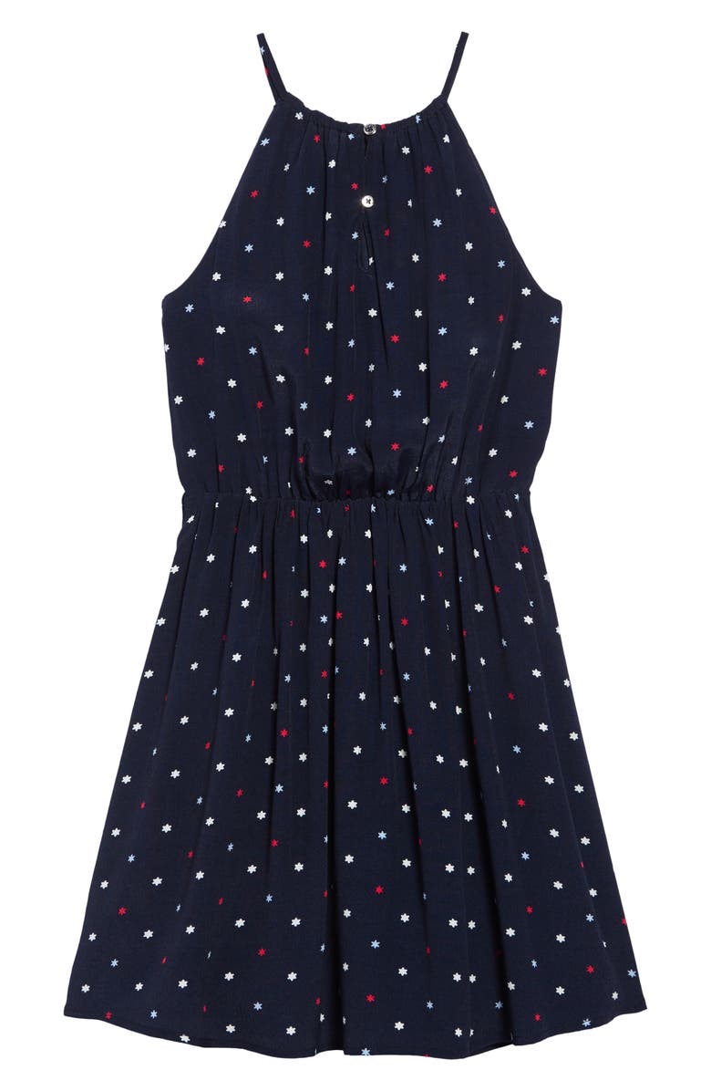 Tommy Hilfiger Sleeveless Print Dress, Alternate, color, 