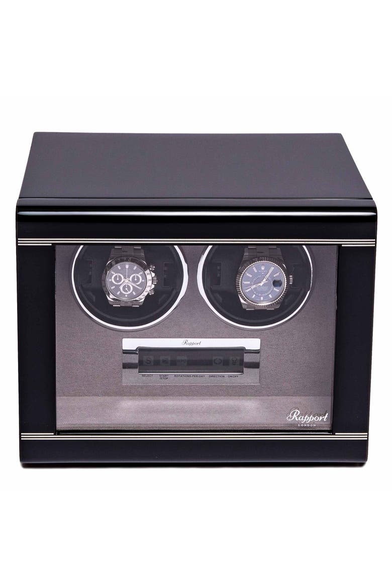 FORMULA DUO WATCH WINDER, Main, color, Black