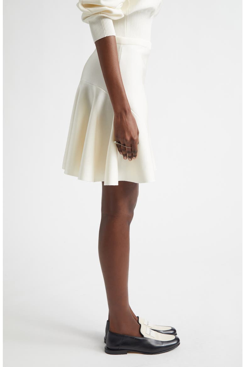 Flared Knit Skirt, Alternate, color, IVORY