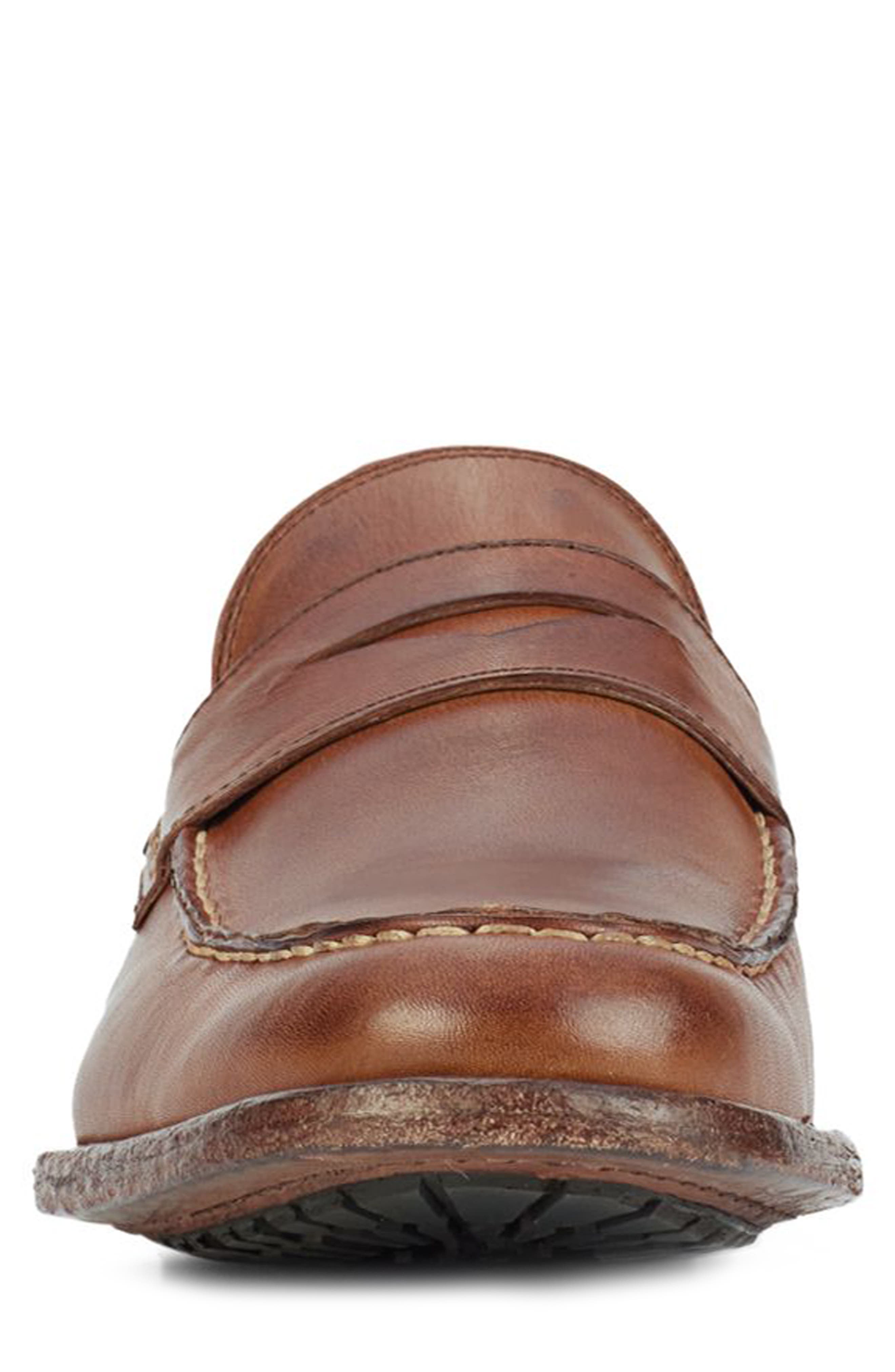 Frye Tyler Penny Loafer, Alternate, color, Bronze
