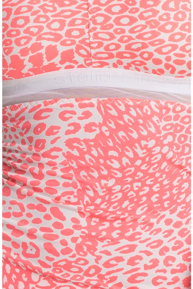 'Run Performance' Print Tank, Alternate, color, WHITE/ TURBO
