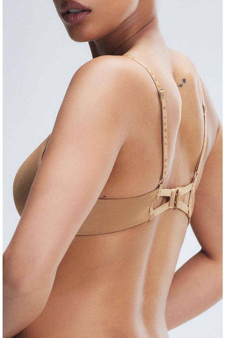 Microfiber Push-Up Bra, Alternate, color, SWEET LATTE NUDE