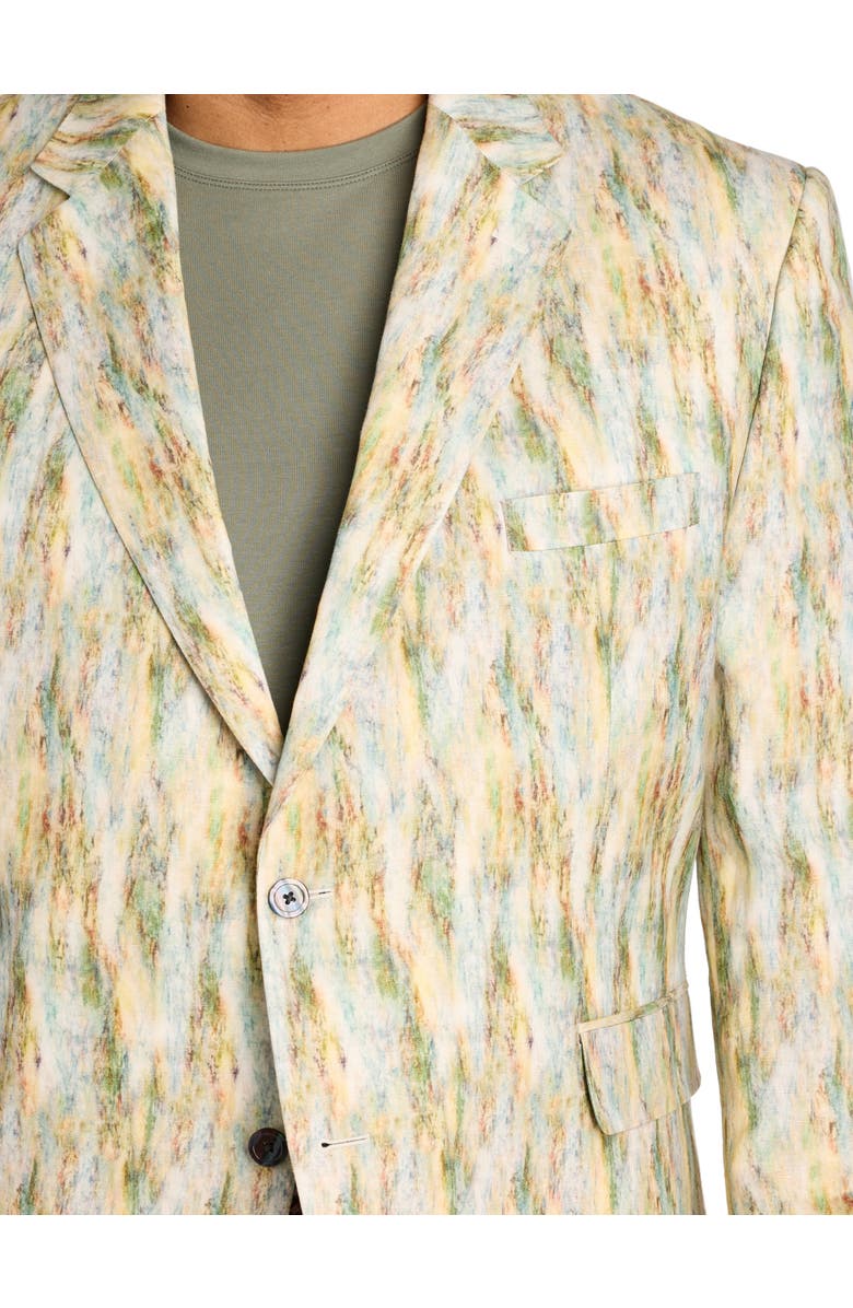 Robert Graham DXL Big & Tall  Watercolor Sport Coat, Alternate, color, Multi