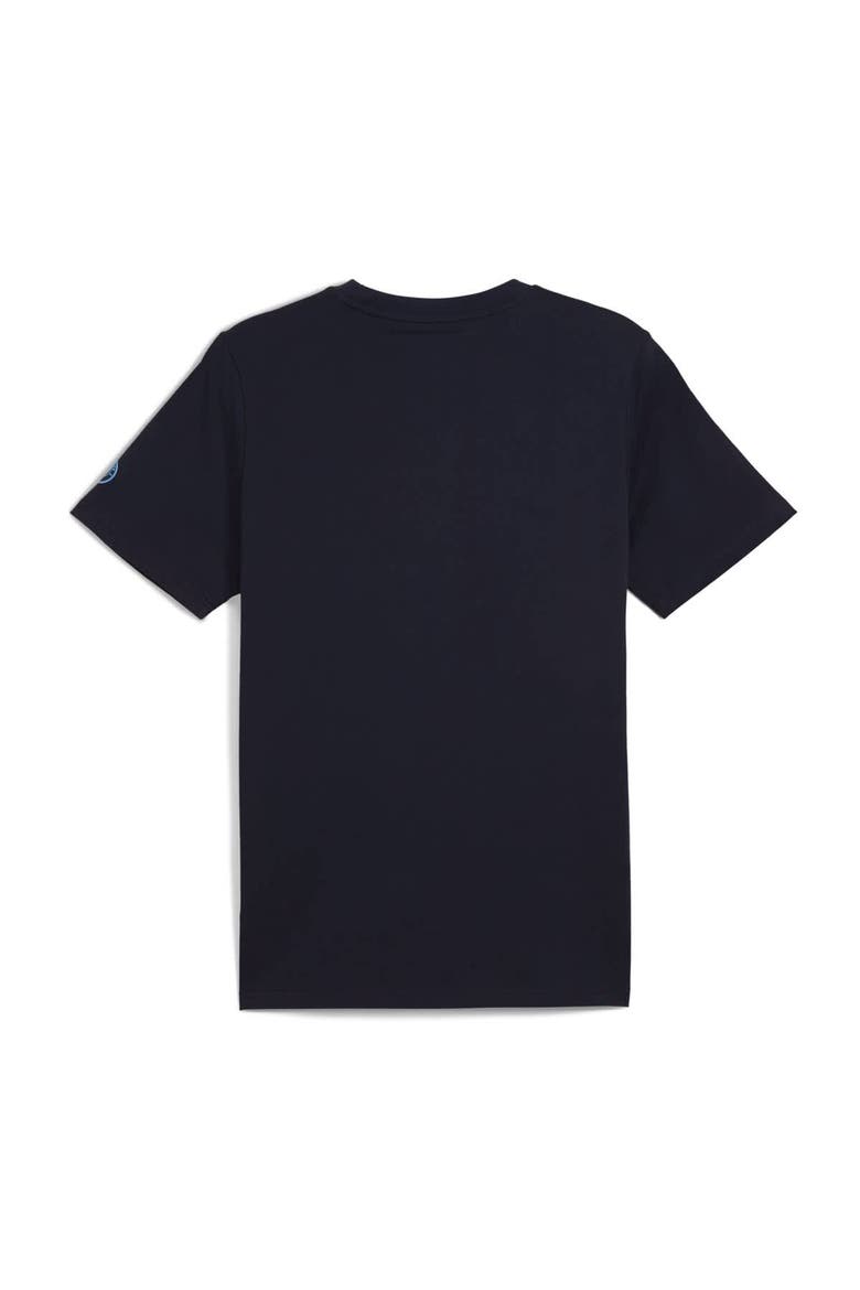 Men's Puma Navy Manchester City 2025/26 King Logo T-Shirt, Alternate, color, Navy