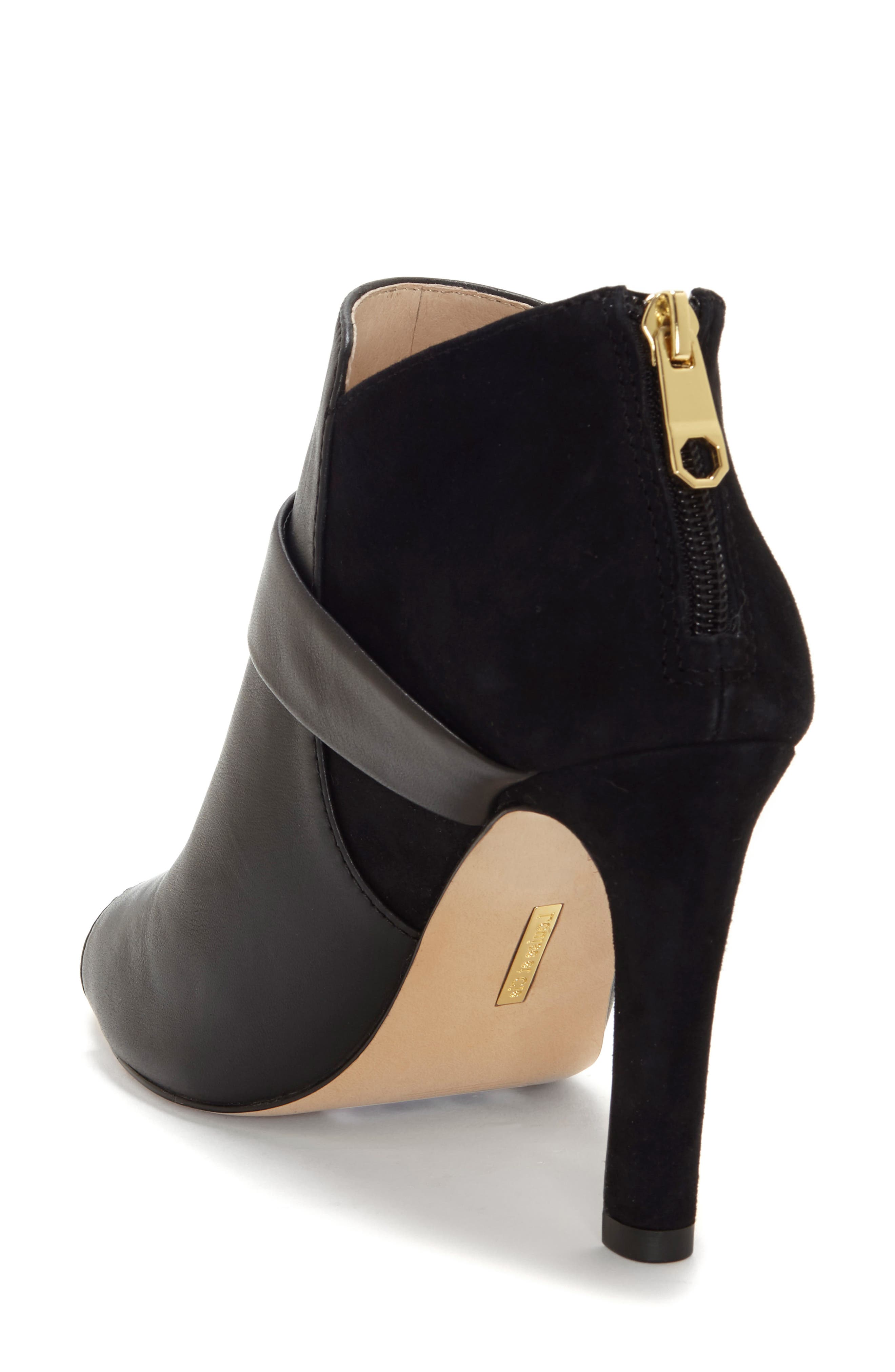 Louise et Cie Lander Open Toe Genuine Calf Hair Bootie, Alternate, color, 