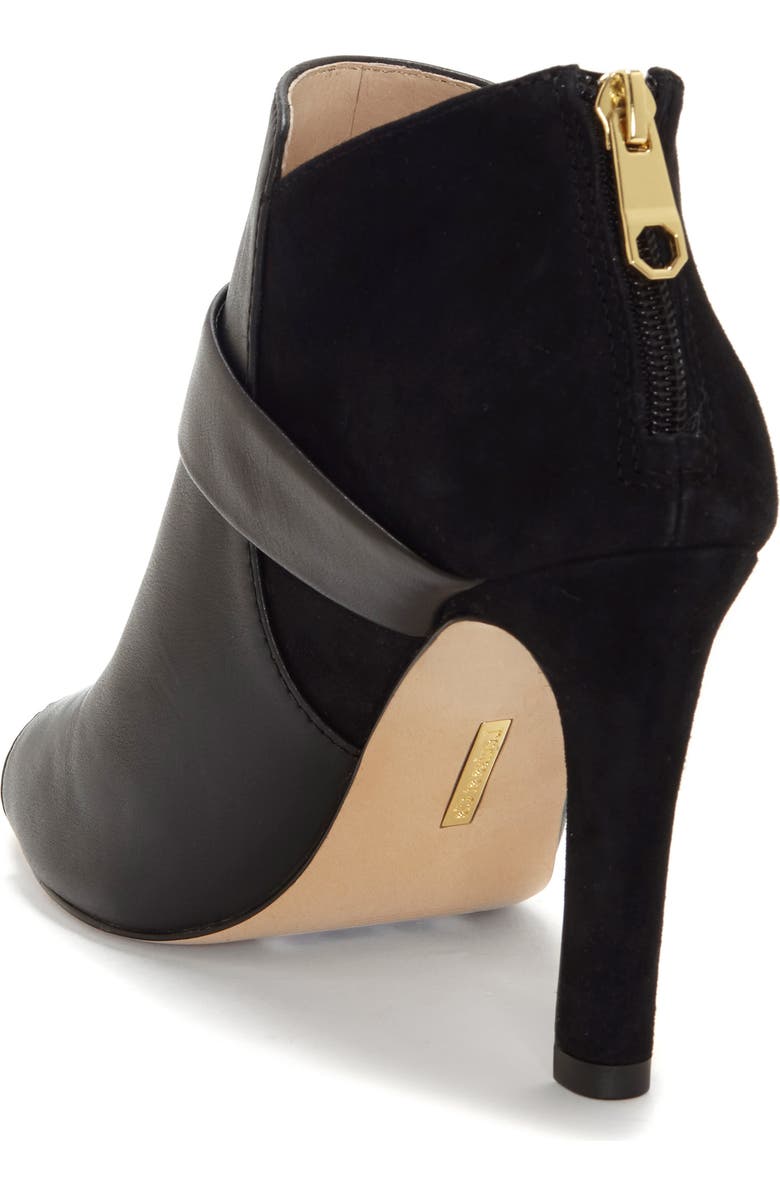 Louise et Cie Lander Open Toe Genuine Calf Hair Bootie, Alternate, color,