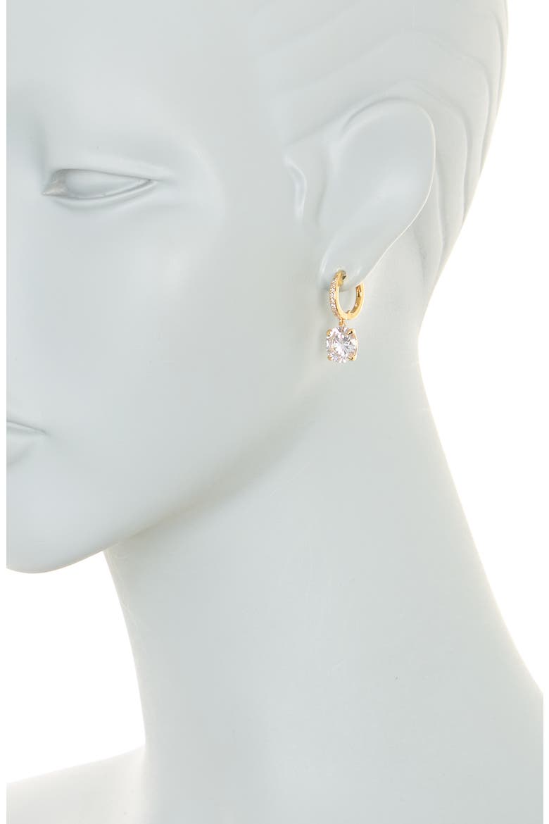 bright ideas drop earrings, Alternate, color, CLEAR/ GOLD