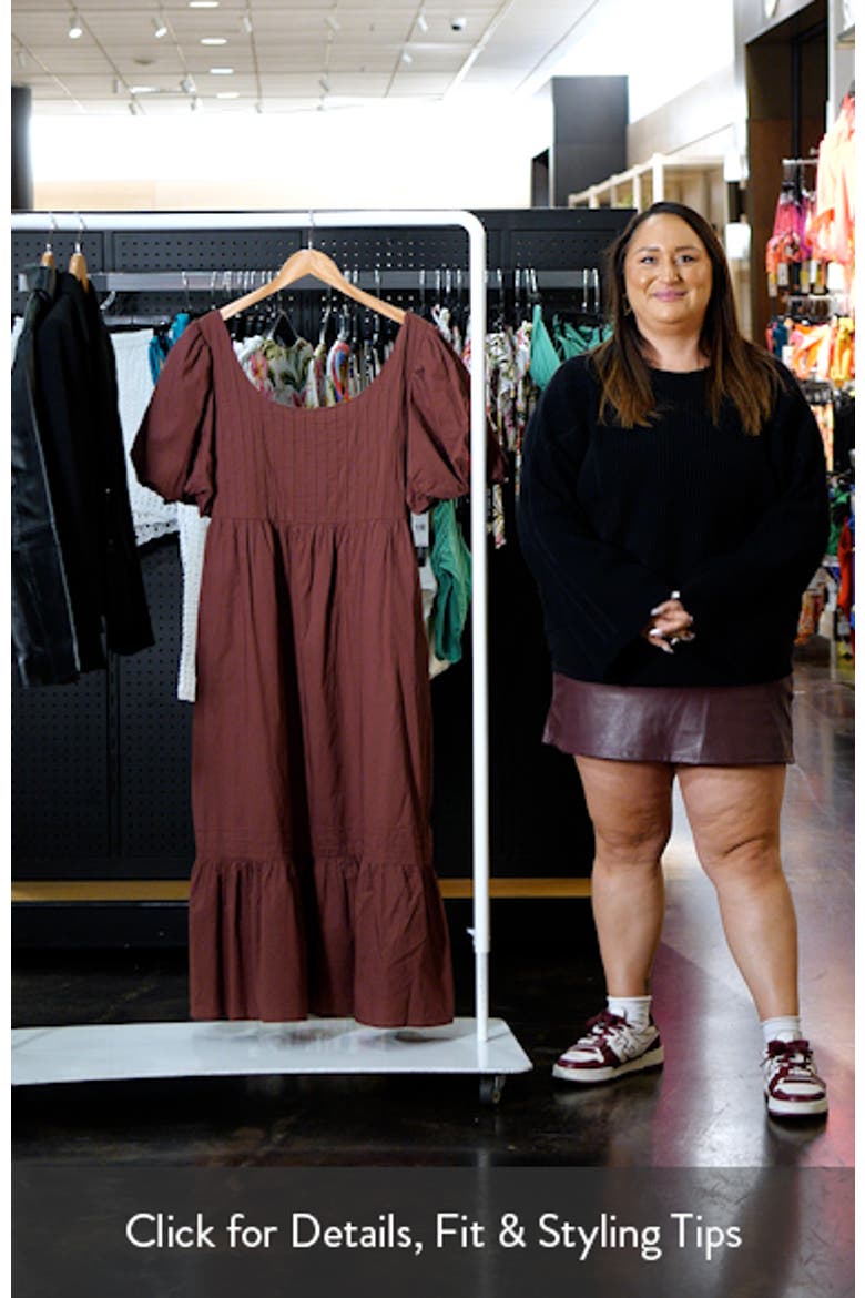 Mimi Puff Sleeve Midi Dress video