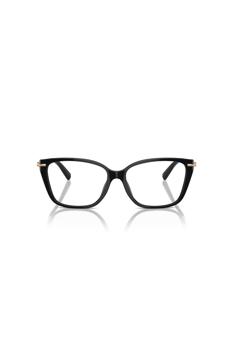 55mm Rectangle optical glasses, Alternate, color, Black