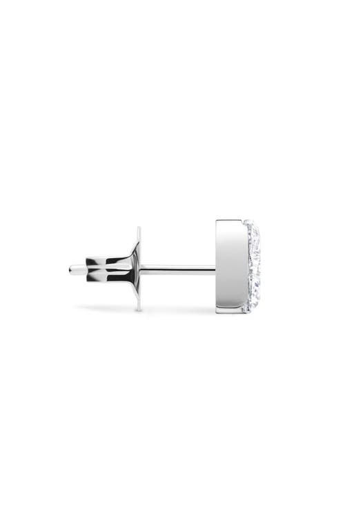 Maria Tash Invisible Set Triangle Diamond Single Stud Earring In Metallic