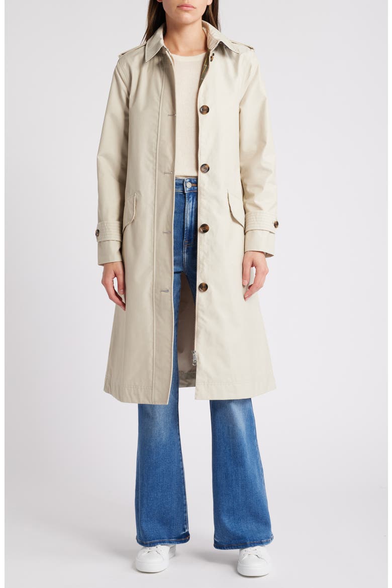 Camilla Waterproof Trench Coat, Alternate, color, MIST/CLASSIC
