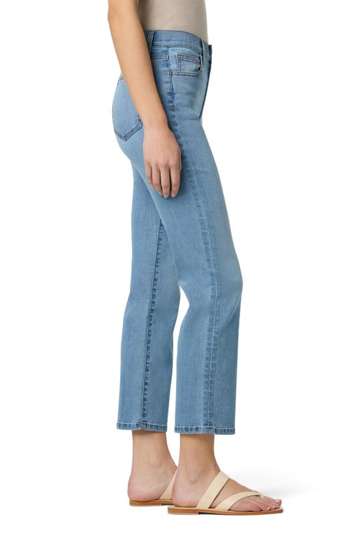 Joe's High Waist Crop Bootcut Jeans In Blue