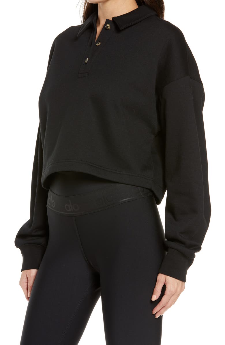 Alo Polo Club Henley Pullover, Alternate, color, 