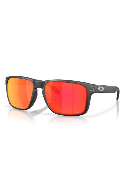 Oakley Prizm™ Grey Everyday 61mm Rectangular Sunglasses In Black