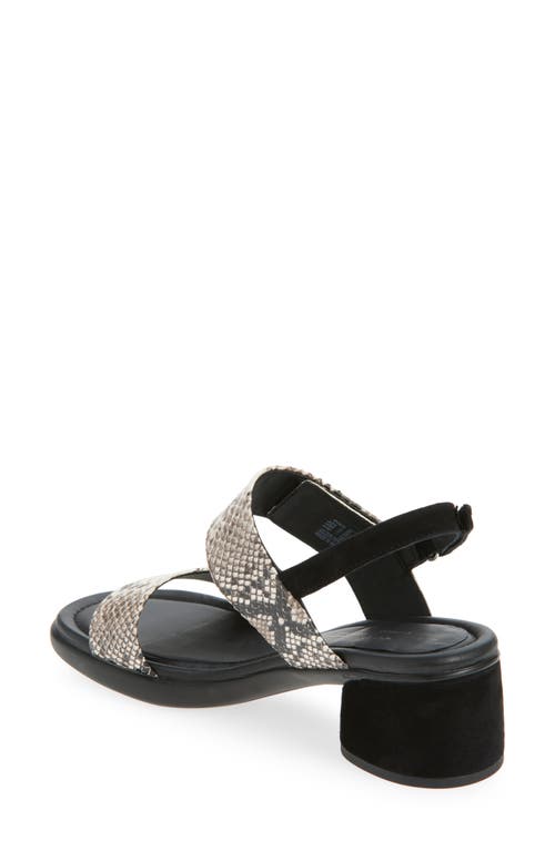 Ecco Sculpted Lx Slingback Sandal In Dark Clay