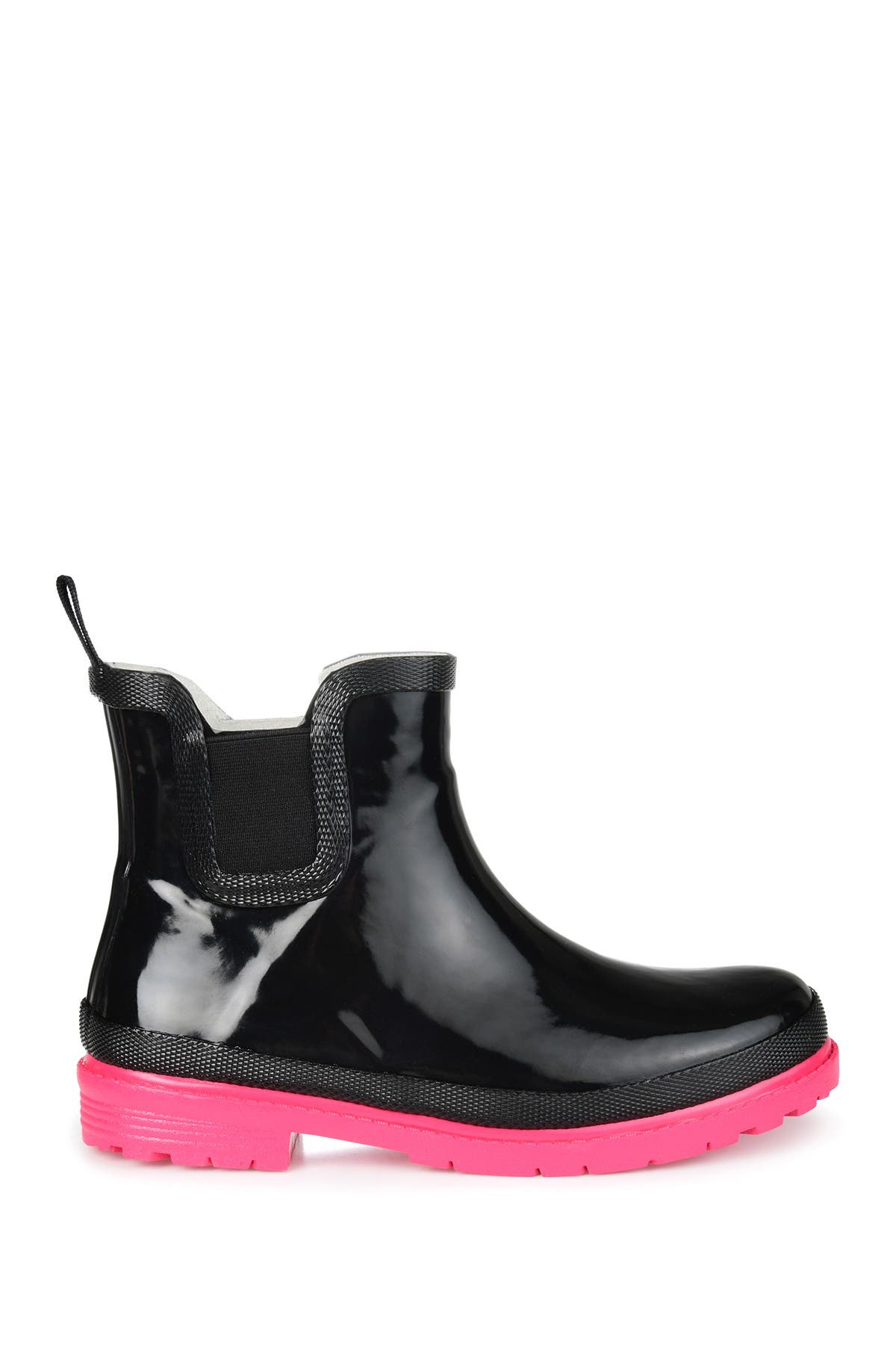 Journee Collection Tekoa Rain Boot, Alternate, color, Black