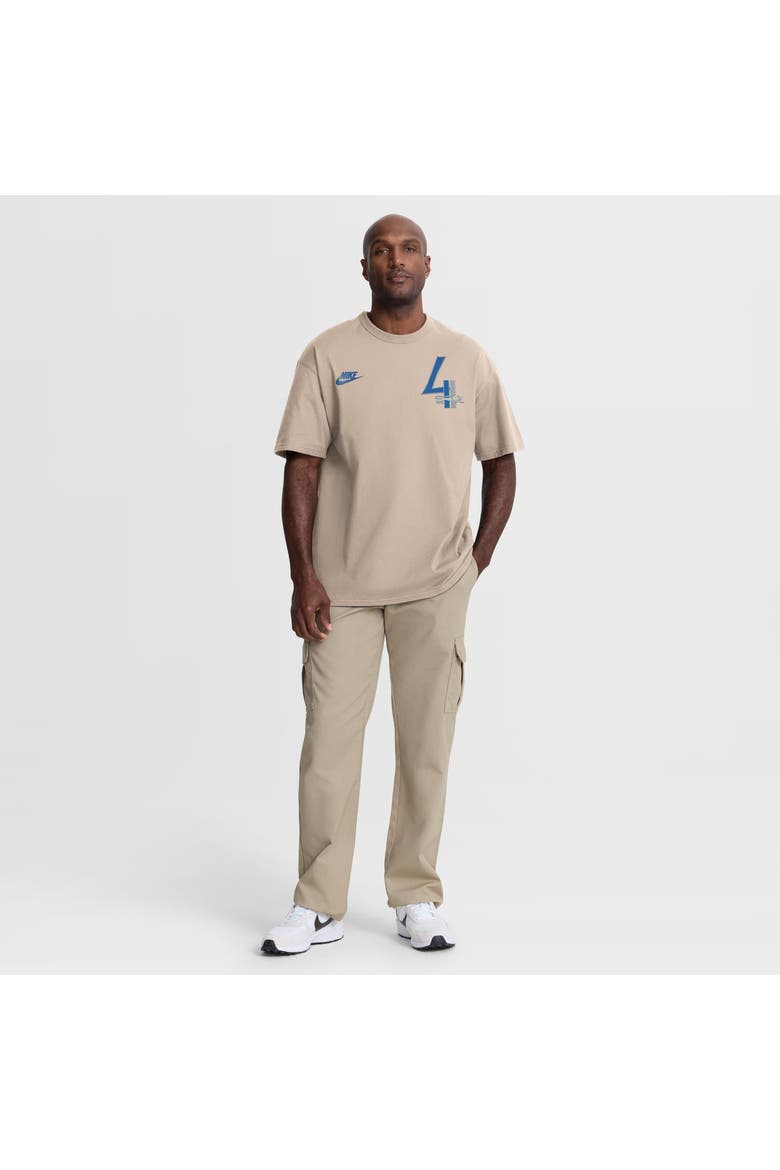 Men's Nike Sand Detroit Lions Night Primary Max90 T-Shirt, Alternate, color, Sand