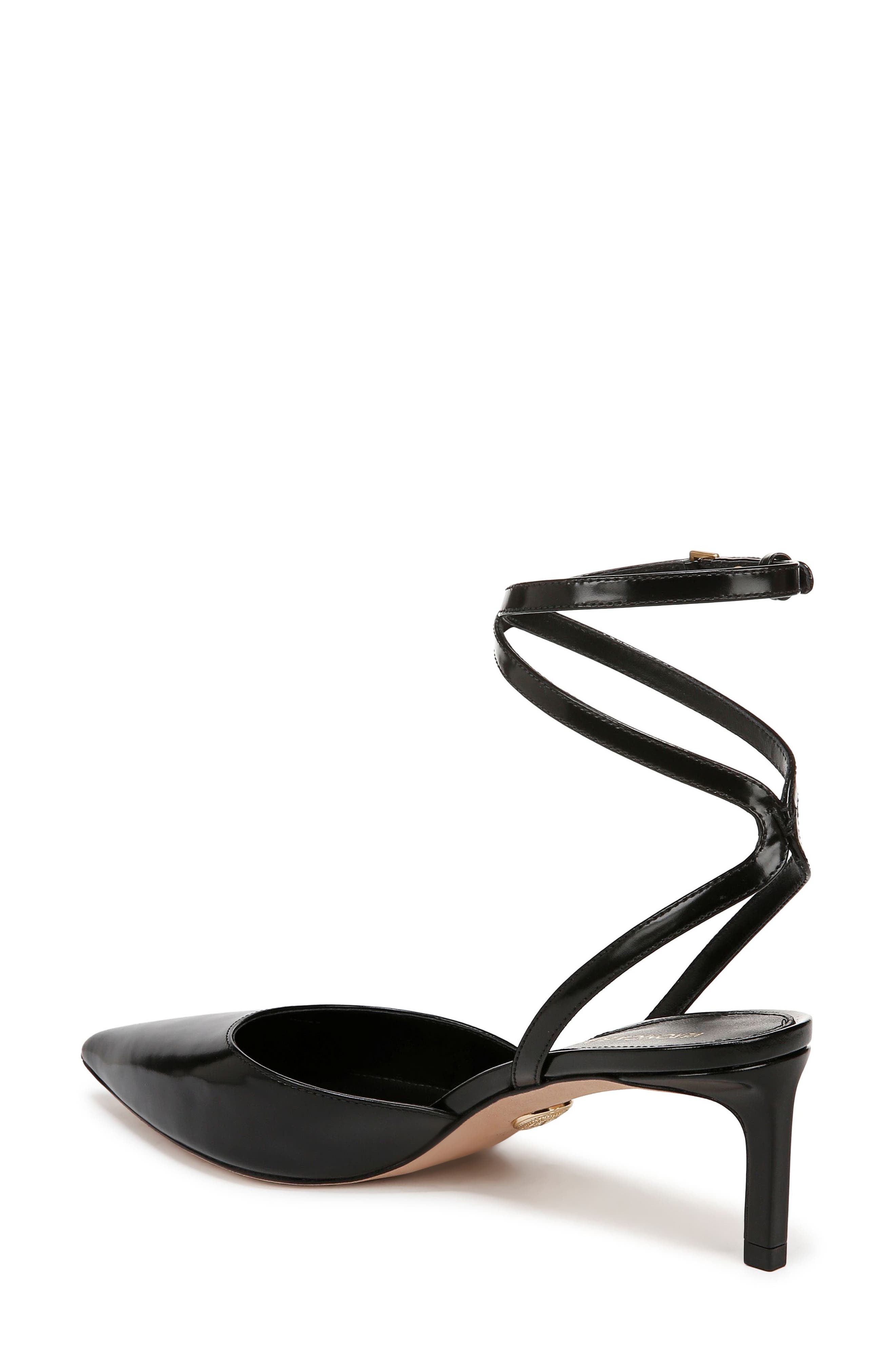 Veronica Beard Colette Ankle Strap Pointed Toe Pump, Alternate, color, 