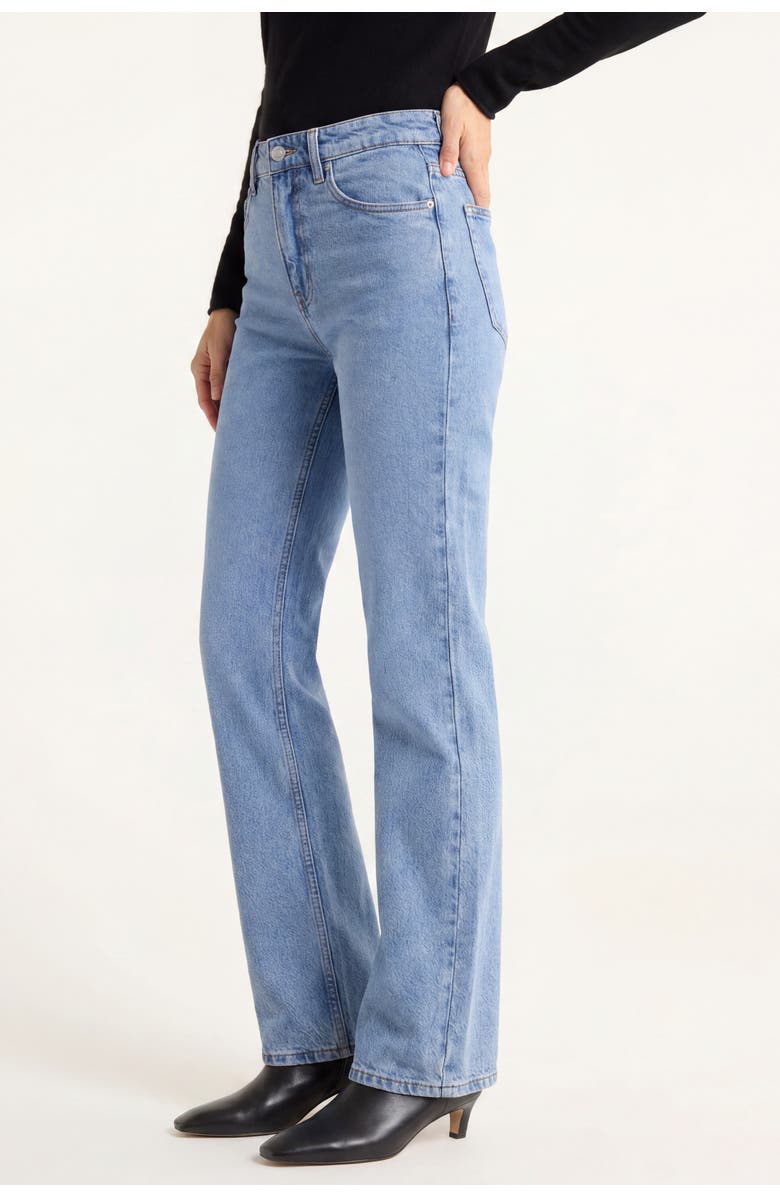 Solomon & Sage Men's S&S Straight Leg Jeans, Alternate, color, Light Wash