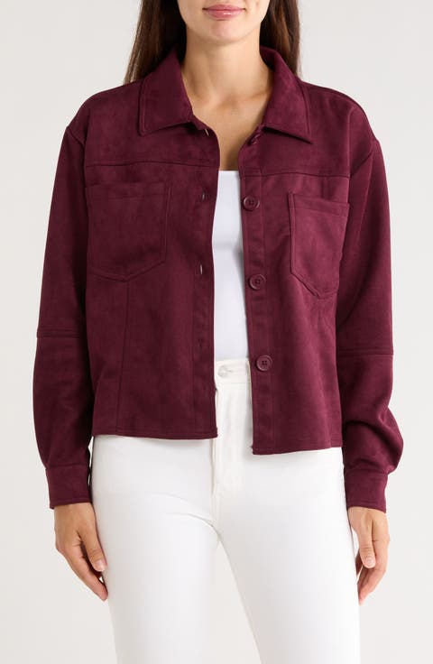 Shea Faux Suede Jacket